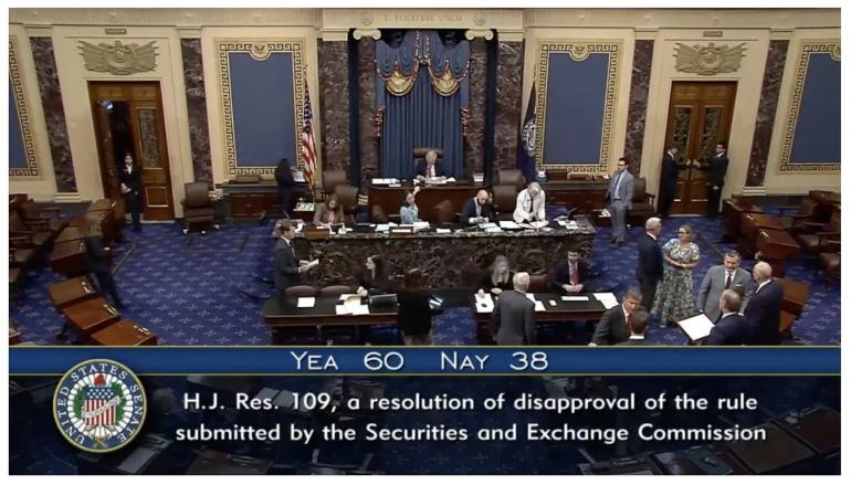 Vote in the Senate